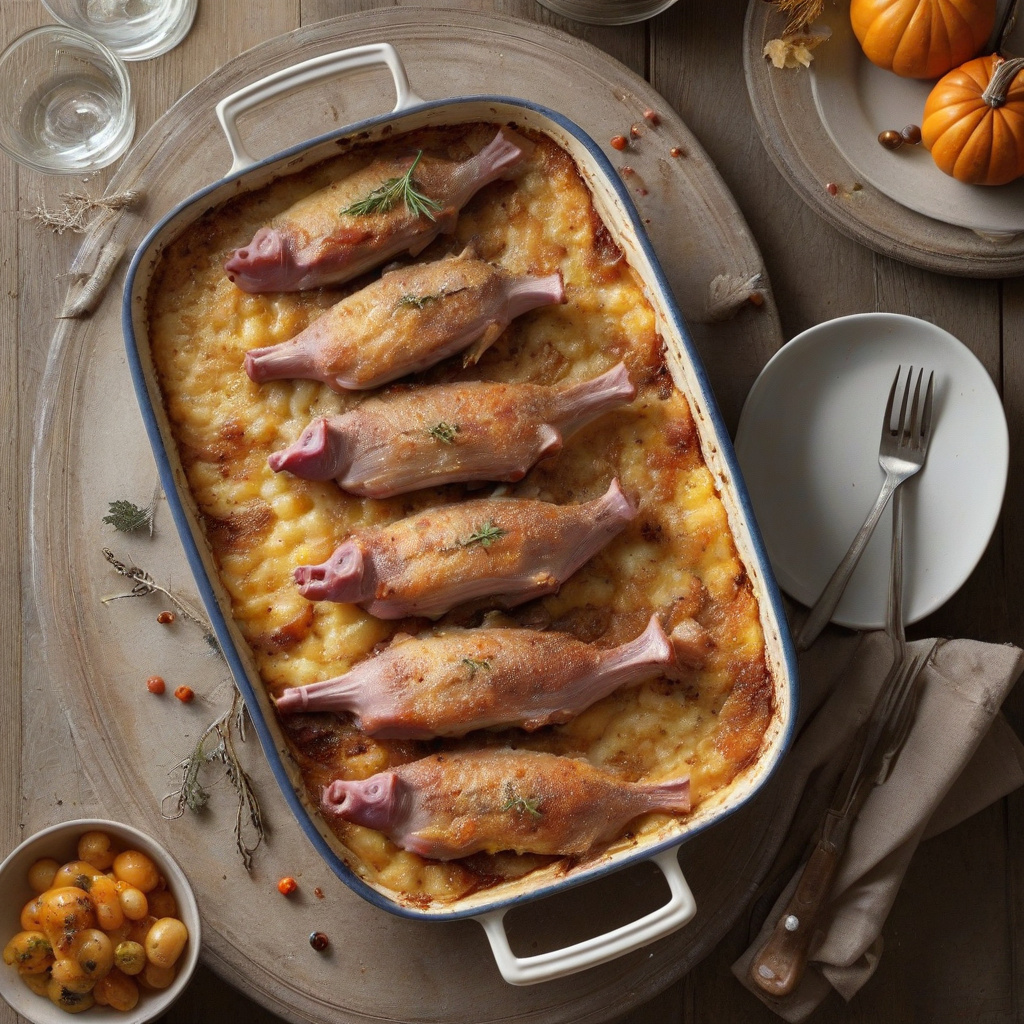 Gastronomie : travers de porc marinés et gratin d'automne