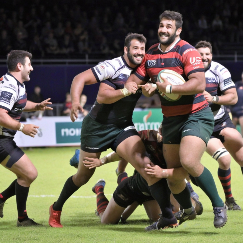 Rugby : L&rsquo;US Montauban retrouve le sourire à l&rsquo;Olympia