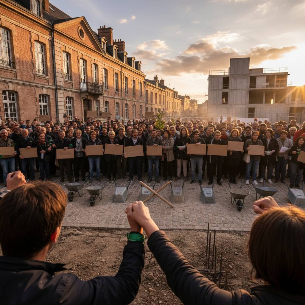 Montauban : les citoyens s&rsquo;opposent à la bétonisation de leur ville