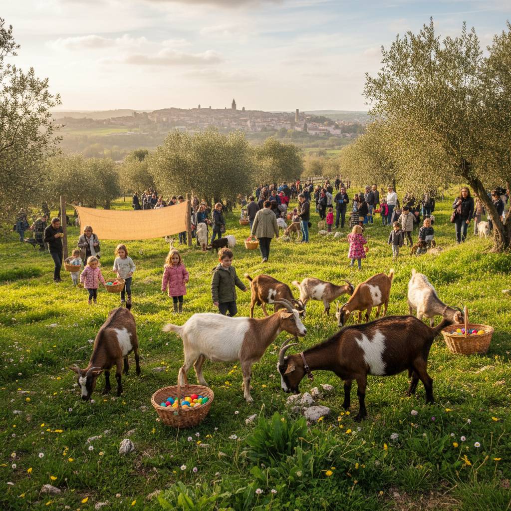 Chasse aux œufs de Pâques en pleine nature : 100 participants séduits par la découverte de plus de 1 000 œufs cachés près de Montauban