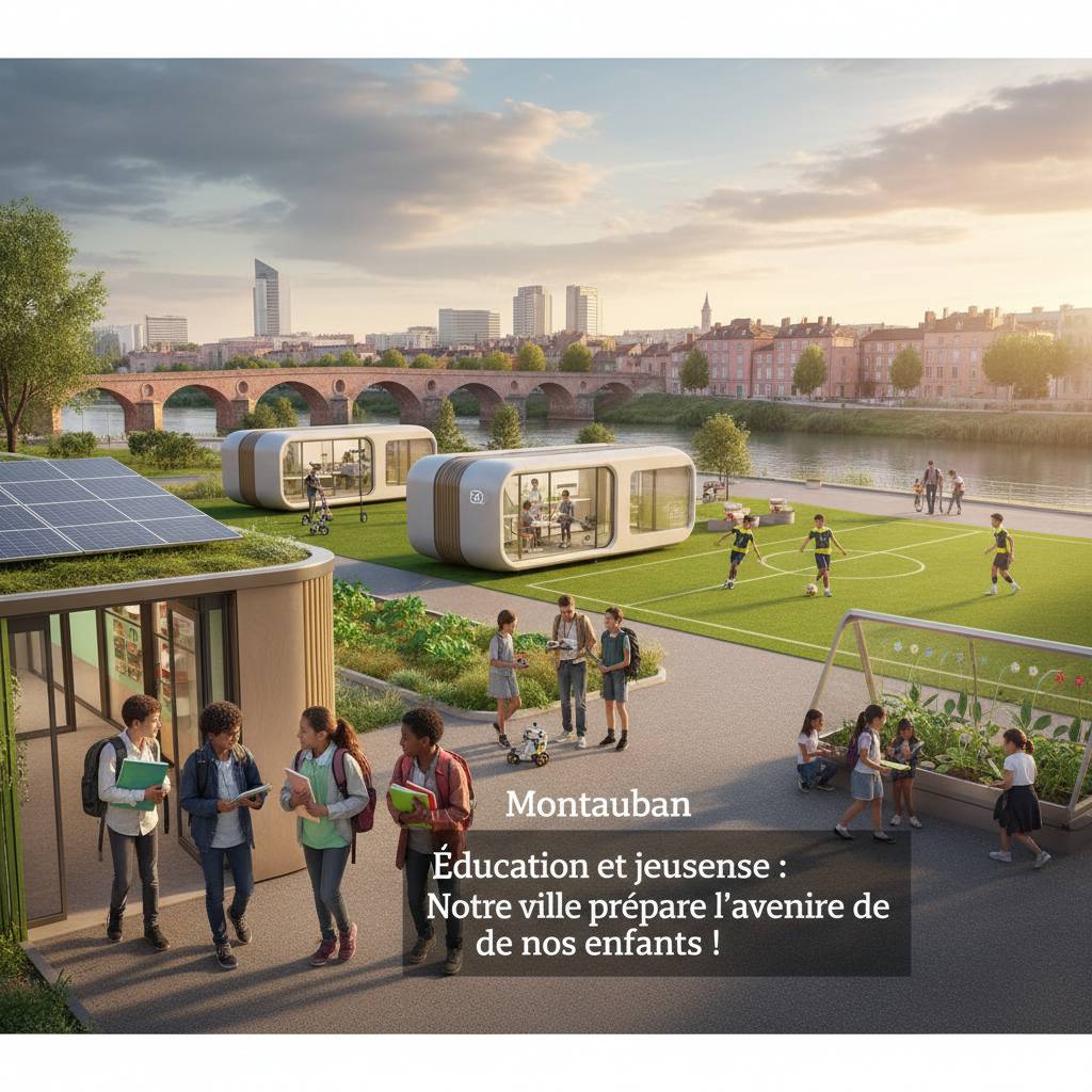 Montauban Éducation et jeunesse : Notre ville prépare l&rsquo;avenir de nos enfants !