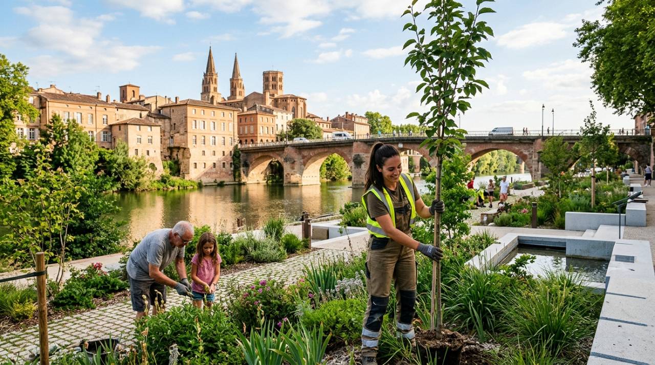 Montauban face au défi climatique : cap sur l&rsquo;adaptation